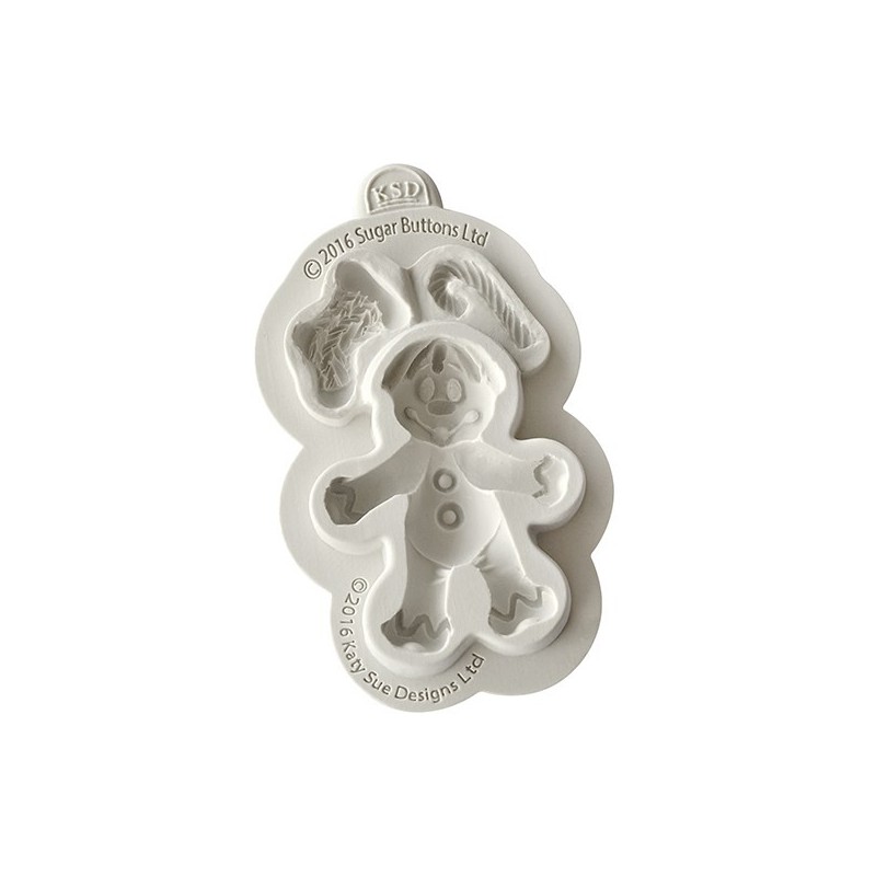 Καλούπι σιλικόνης gingerbread man Katy Sue