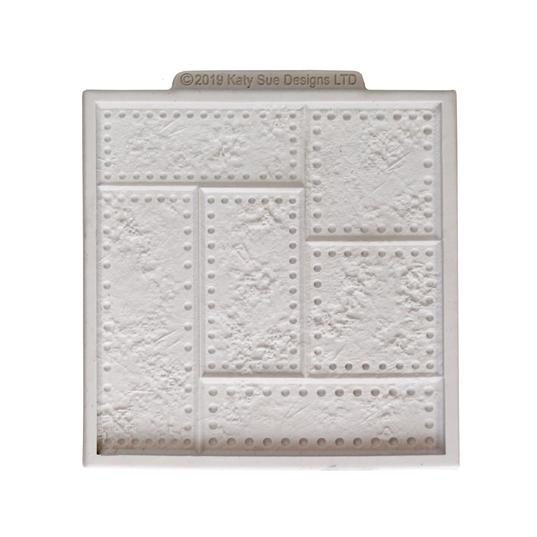 Καλούπι σιλικόνης μεταλλική πλάκα Riveted Metal Plate Katy Sue