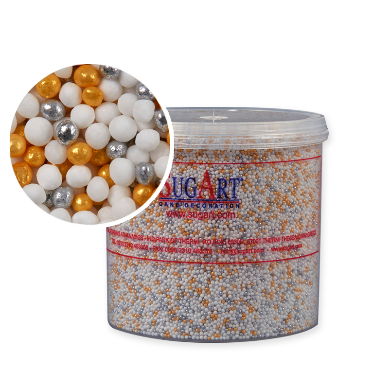 Κας κας λευκό χρυσό ασημί 30γρ Sweetbite