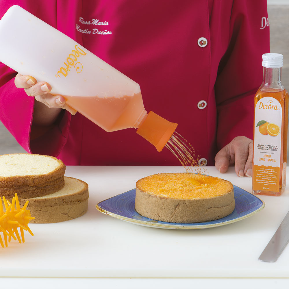 Μπουκάλι πλαστικό για σιρόπιασμα 1lit Decora