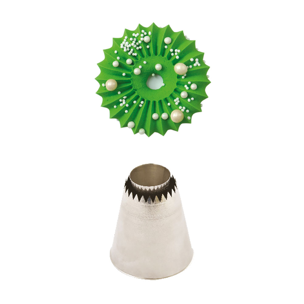 Κορνέ #795 με τρύπα για μαρέγκες Decora