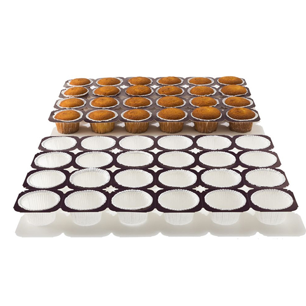 Θήκες cupcake σε καρτέλα 24τεμ