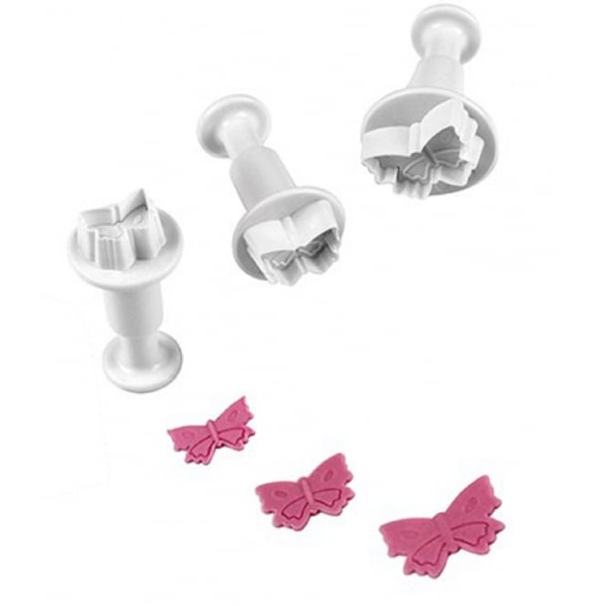 Κουπάτ πεταλούδες mini με ελατήριο 3τεμ PME