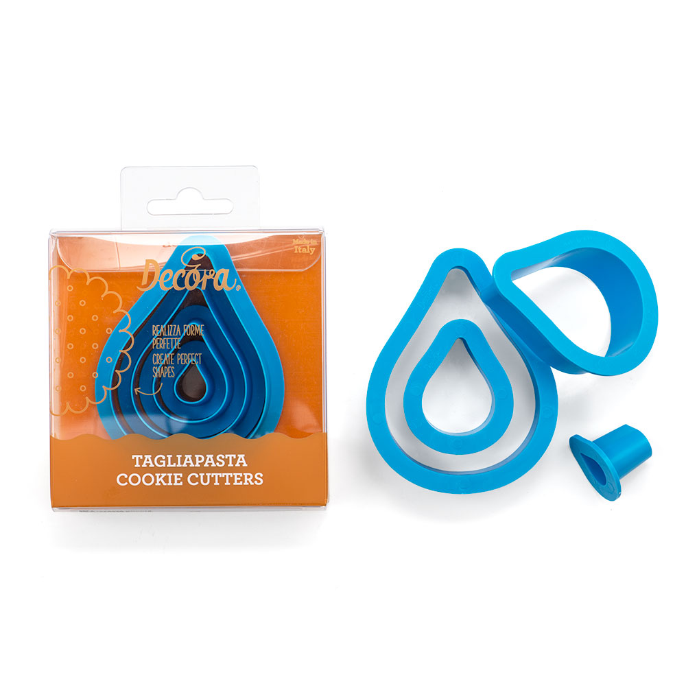 Κουπάτ δάκρυ 4τεμ 1,5-3,5-5,5-12 cm Decora