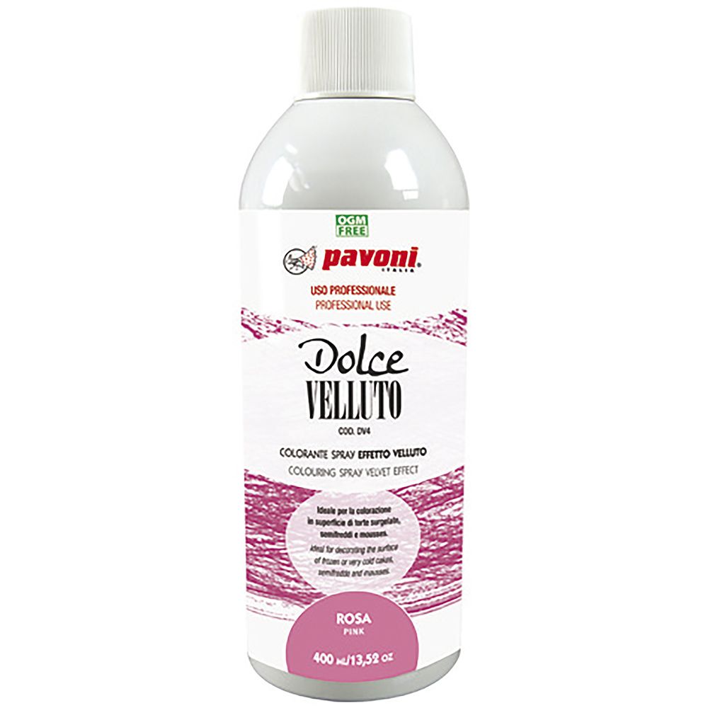 Σπρέυ βελουτέ ροζ 400ml Dolce Velluto Pavoni