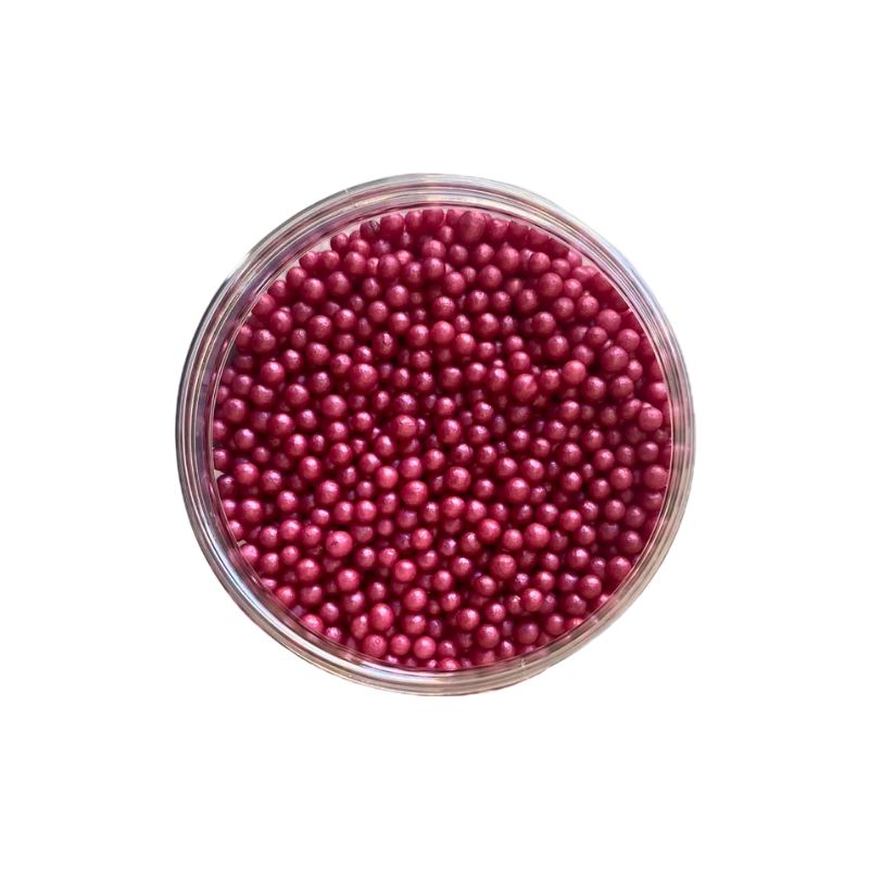 Πέρλες φουξ wine βρώσιμες 4mm 220γρ Sweetbite