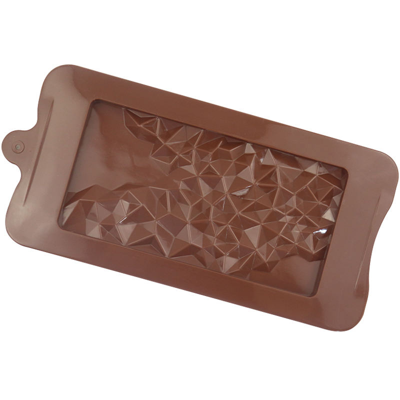 Φόρμα σιλικόνης για πλάκα σοκολάτας diamond 16x8cm