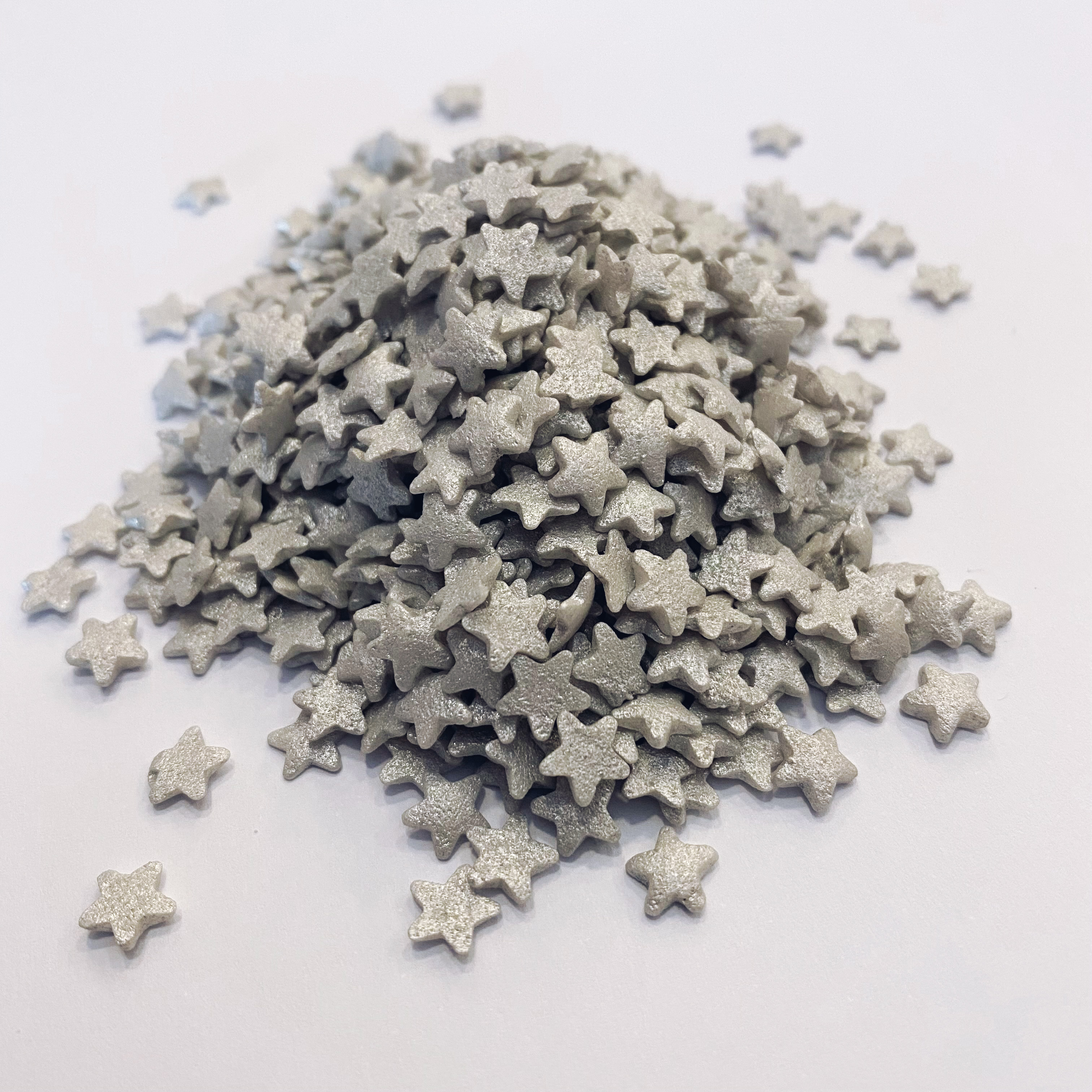 Sprinkles αστεράκια ασημί 150γρ Sweetbite