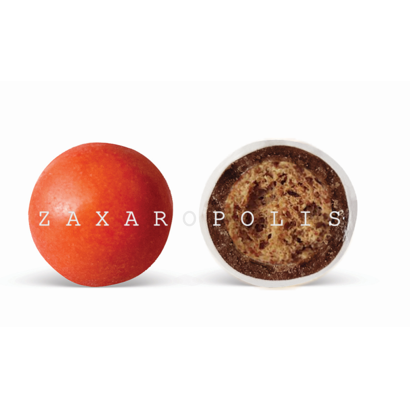 Κουφέτα Crispy κόκκινο ματ  800γρ Zaxaropolis