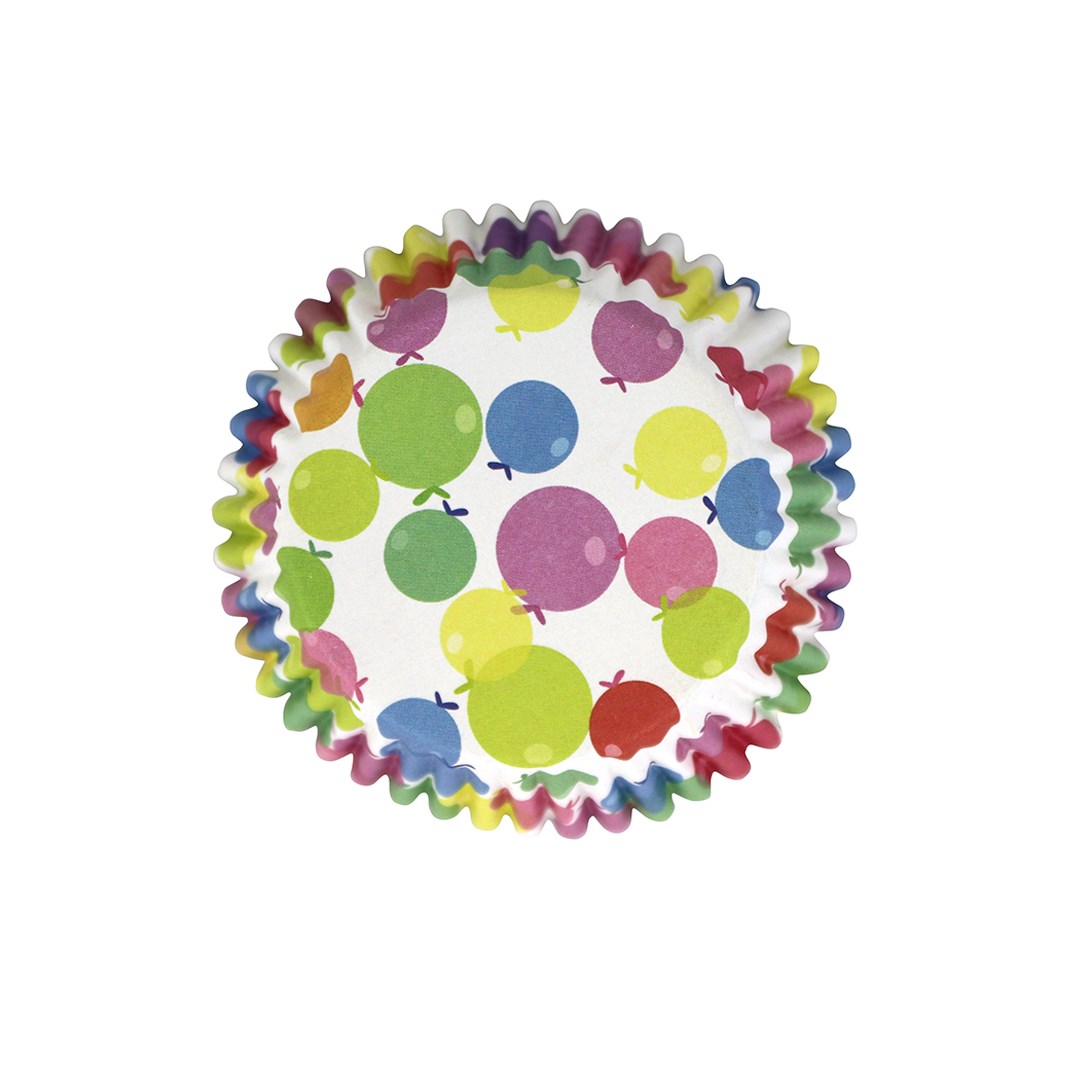 Θήκες cupcake με μπαλόνια 5cm 30τεμ PME