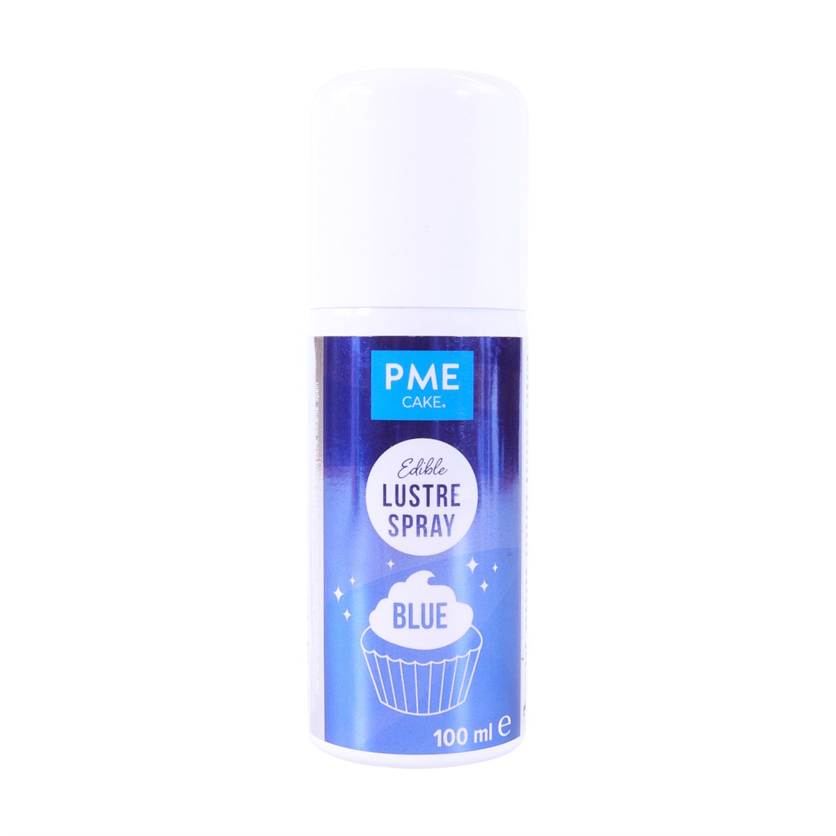 Σπρέυ ζαχαροπλαστικής μπλε lustre 100ml PME