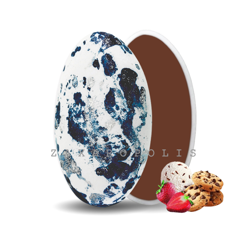 Κουφέτα Choco splash μπλε navy mix γεύσεων 1 κιλό Zaxaropolis