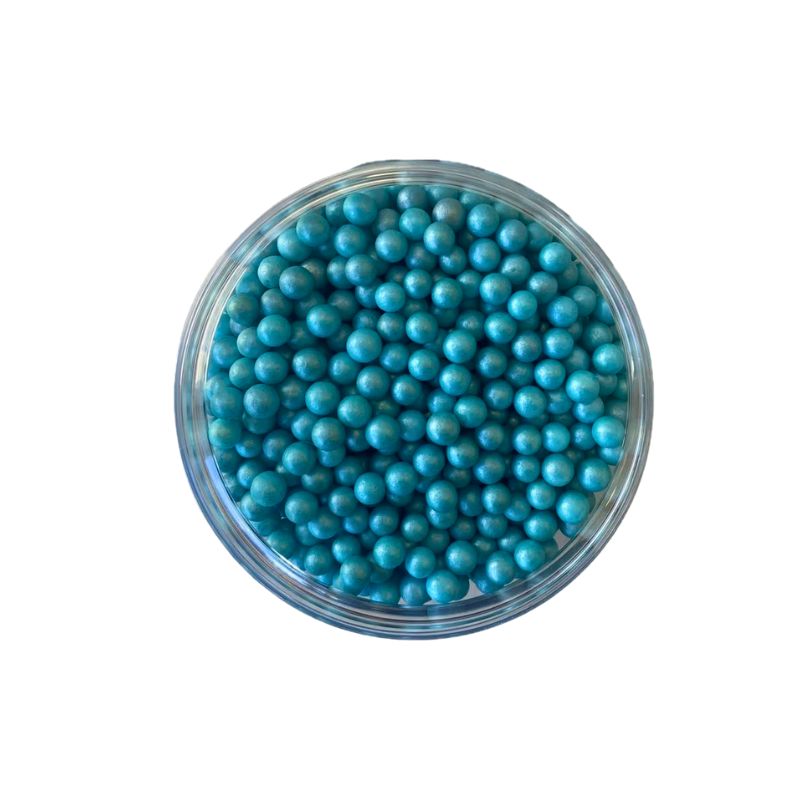 Πέρλες γαλάζιες περλέ βρώσιμες 7mm 600γρ Sweetbite