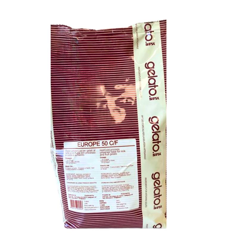 Βάση παγωτού Europe 50 1,5 κιλό IPSA