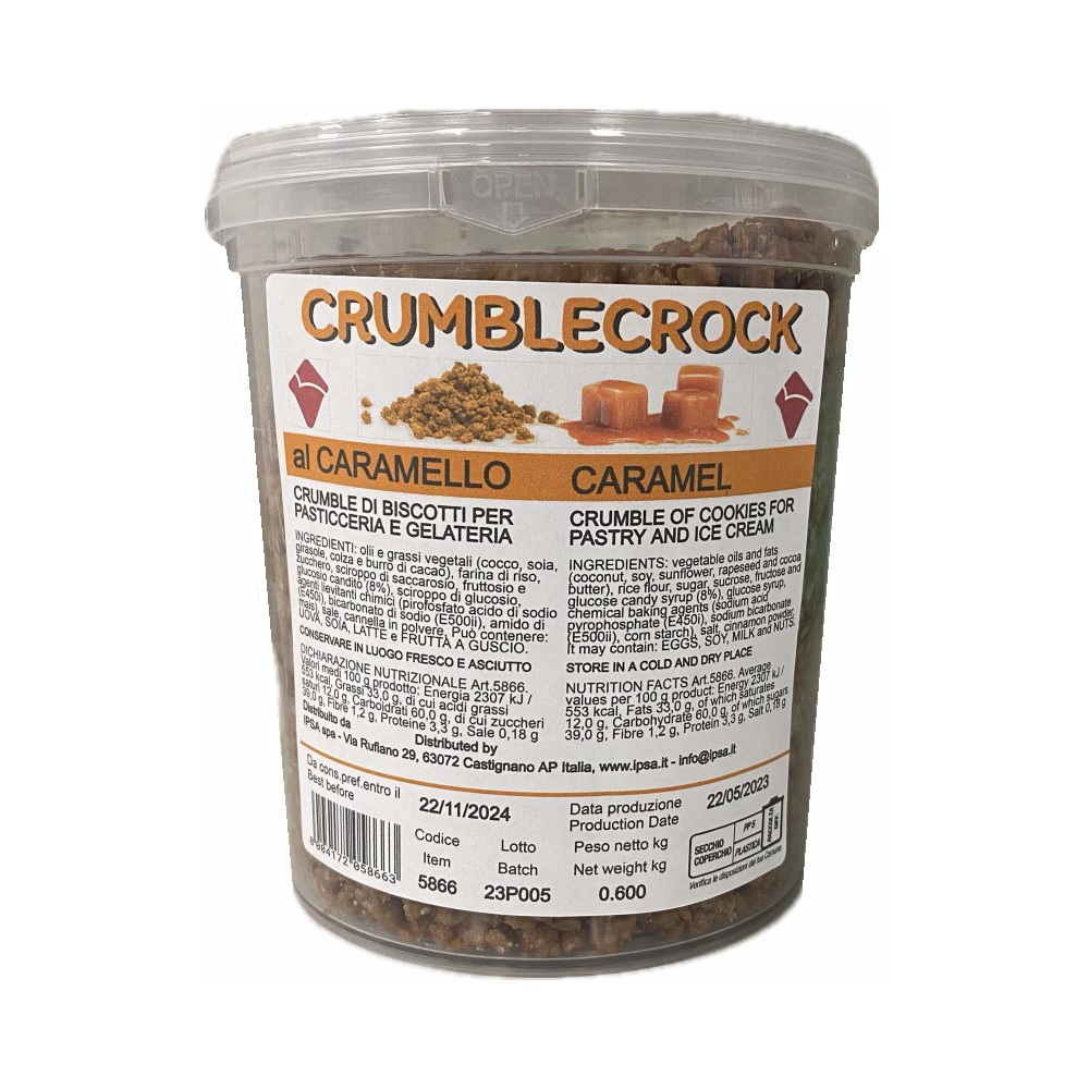 Τραγανό crumble καραμέλα 600γρ IPSA