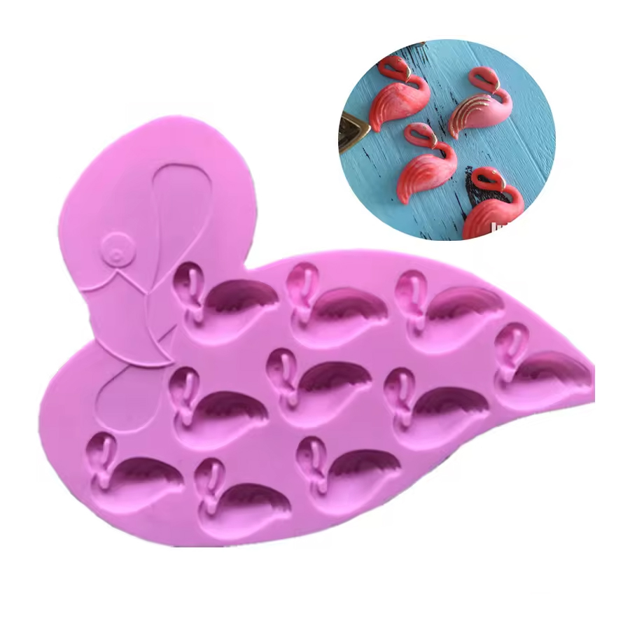 Φόρμα σιλικόνης κύκνοι 10τεμ