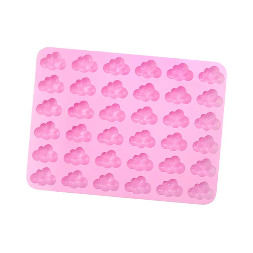 Φόρμα σιλικόνης συννεφάκια 2,1x3,0cm 30τεμ