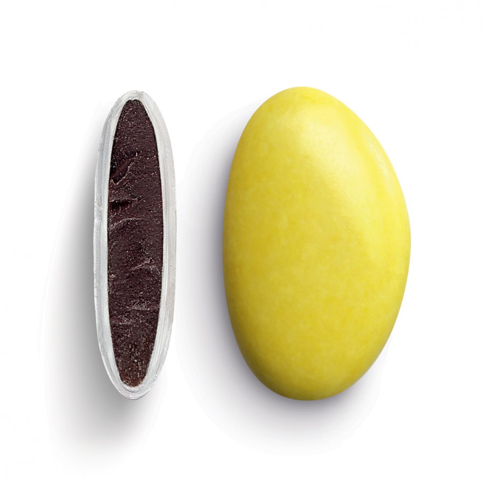 Κουφέτα Bijoux Supreme κίτρινο γυαλισμένο 1 κιλό Χατζηγιαννάκη