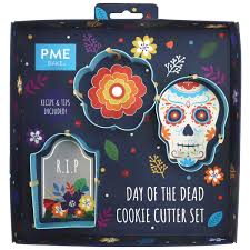 Κουπάτ Halloween Day of the dead 3τεμ PME