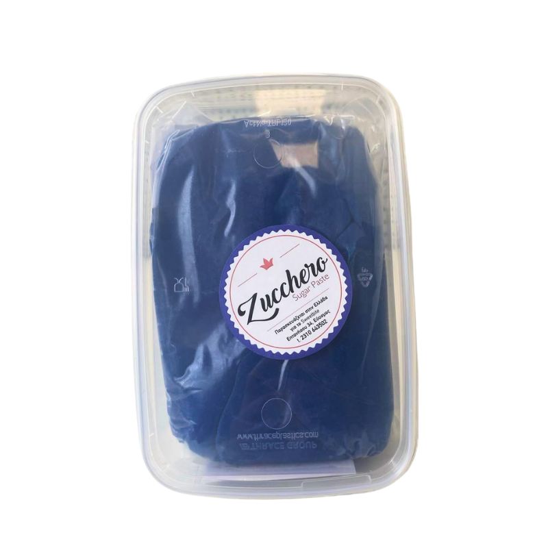 Ζαχαρόπαστα μπλε royal 1 κιλό Zucchero