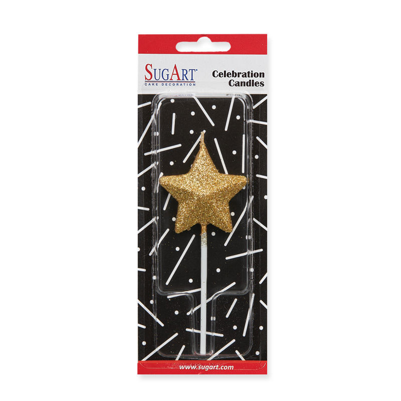 Κερί αστέρι χρυσό Sugart