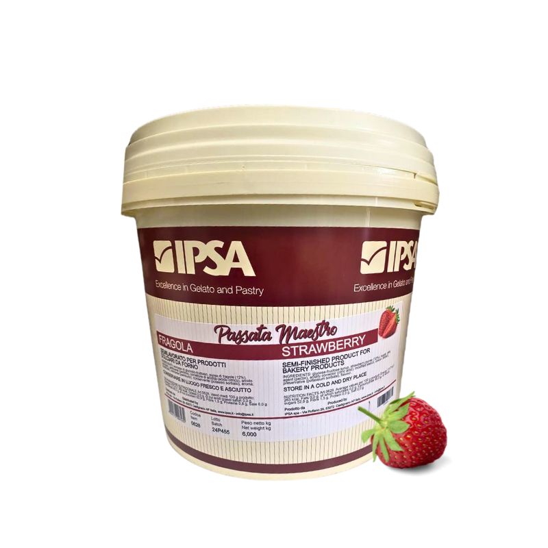 Μαρμελάδα φράουλα 6 κιλά IPSA