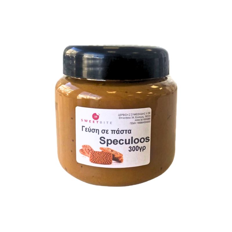 Γεύση ζαχαροπλαστικής μπισκότο speculoos 300γρ Sweetbite