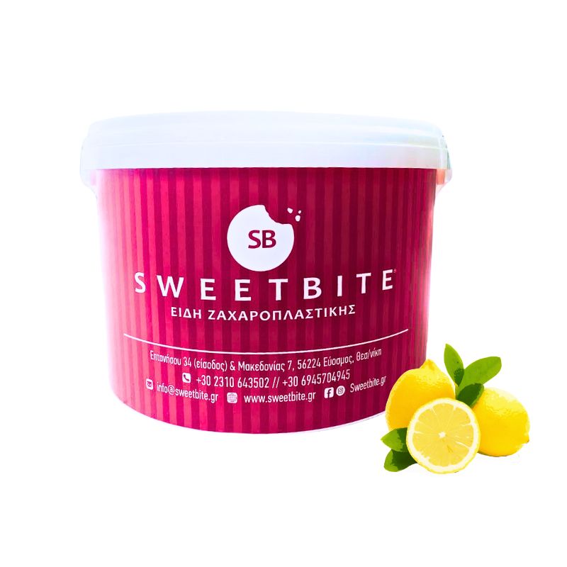 Κρέμα Bavarian με γεύση λεμόνι 6 κιλά Sweetbite