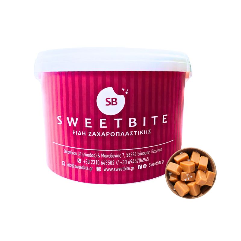 Καραμέλα γάλακτος αλατισμένη 5 κιλά Sweetbite