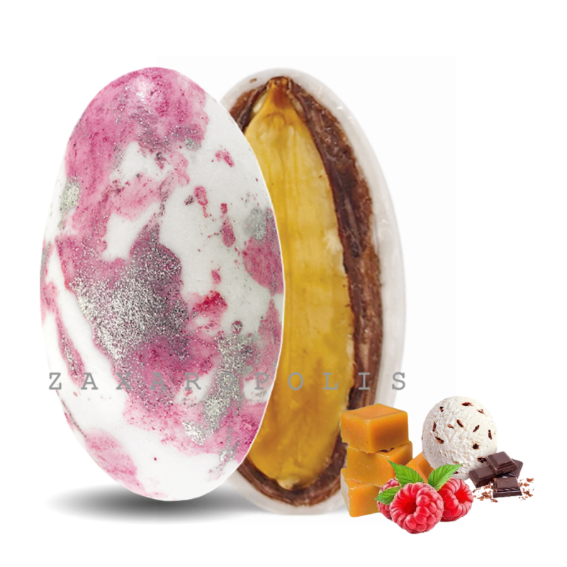 Κουφέτα My choco αμυγδάλου πιτσιλωτό ροζ mix γεύσεων 1 κιλό Zaxaropolis