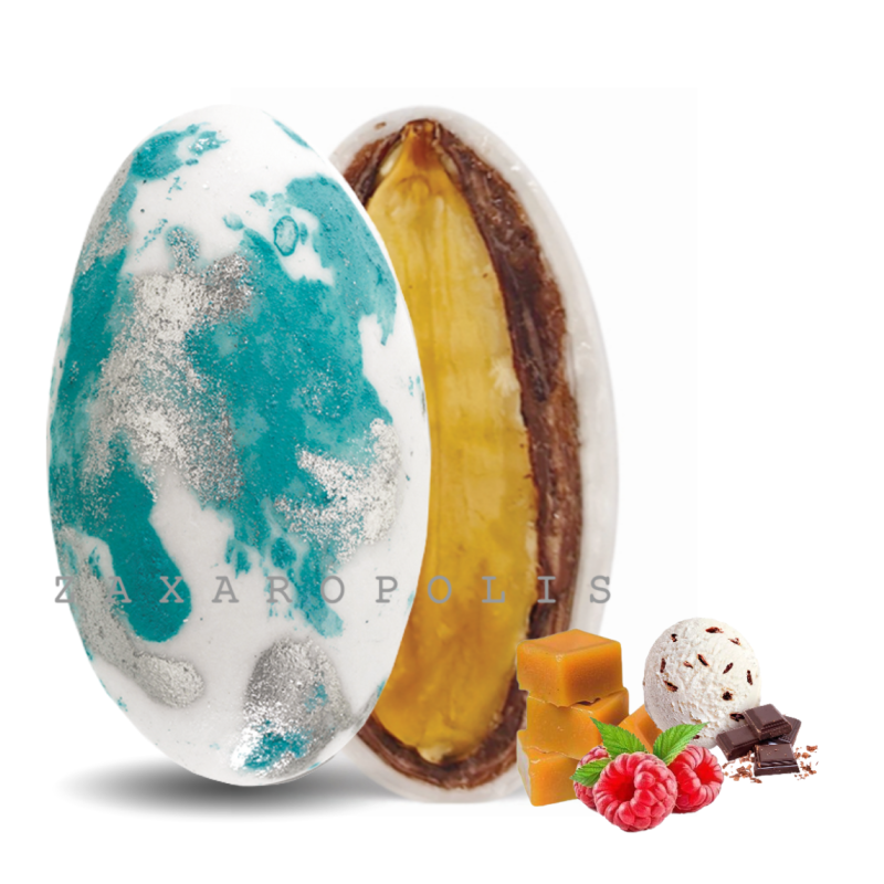 Κουφέτα My choco αμυγδάλου πιτσιλωτό τιρκουάζ mix γεύσεων 1 κιλό Zaxaropolis