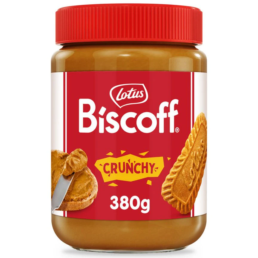 Lotus Biscoff άλειμμα spread crunchy 380γρ