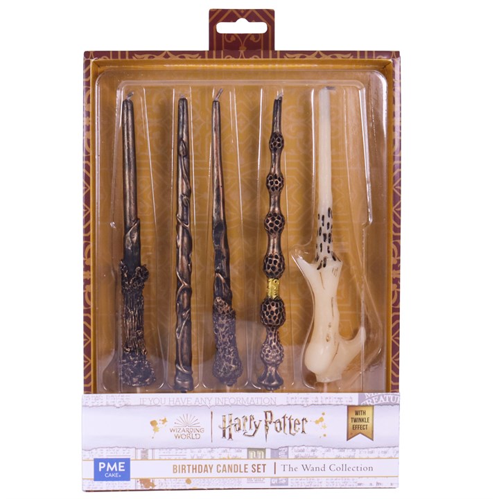 Κεριά Sparking Wands Harry Potter 5τεμ PME