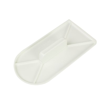 Εργαλείο λείανσης λευκό με λαβή (ίσιο άκρο) PME