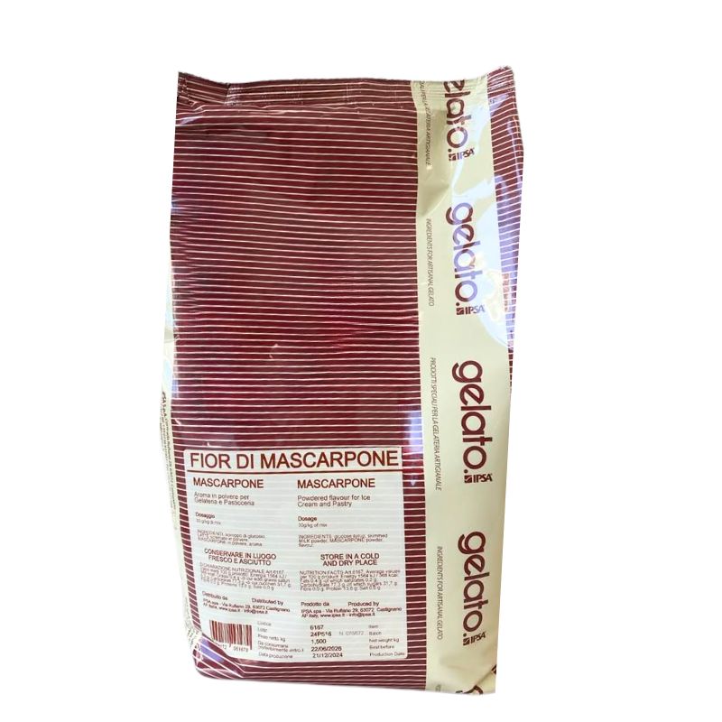 Γεύση παγωτού σε σκόνη Mascarpone Pasteclass 1,5 κιλό IPSA