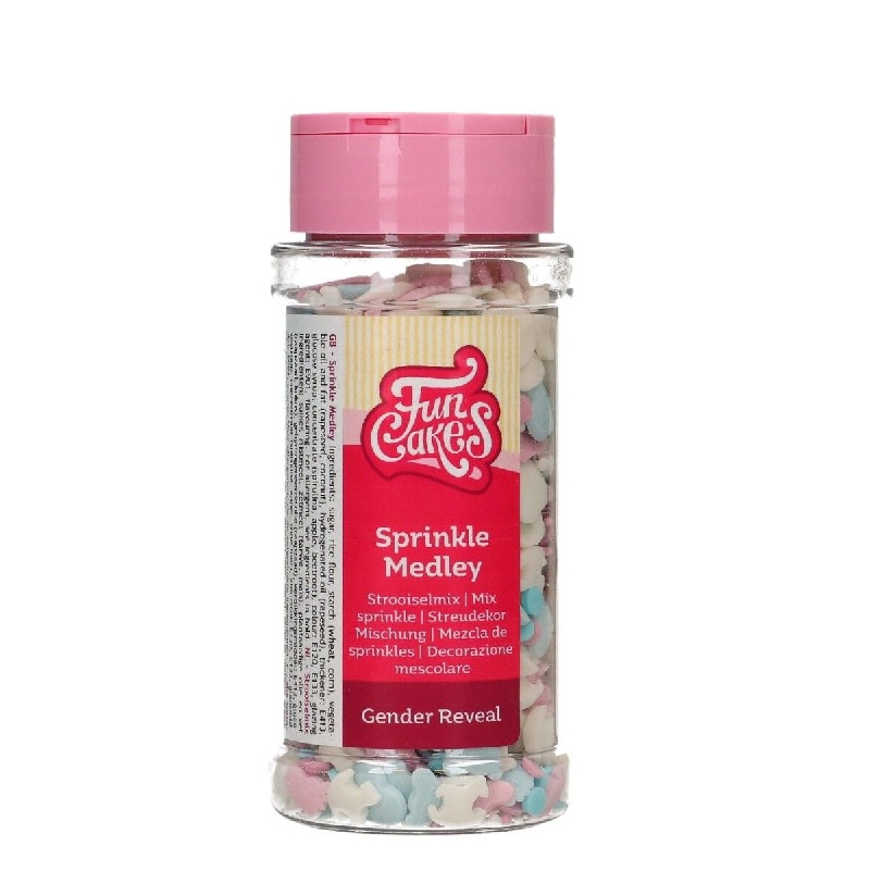 Sprinkles gender reveal medley 65γρ Funcakes