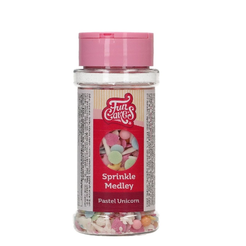 Sprinkles μονόκεροι παστέλ medley unicorn 50γρ Funcakes
