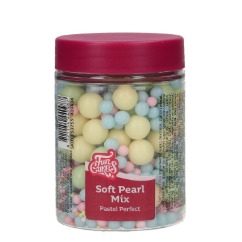 Πέρλες pastel perfect soft 80γρ Funcakes