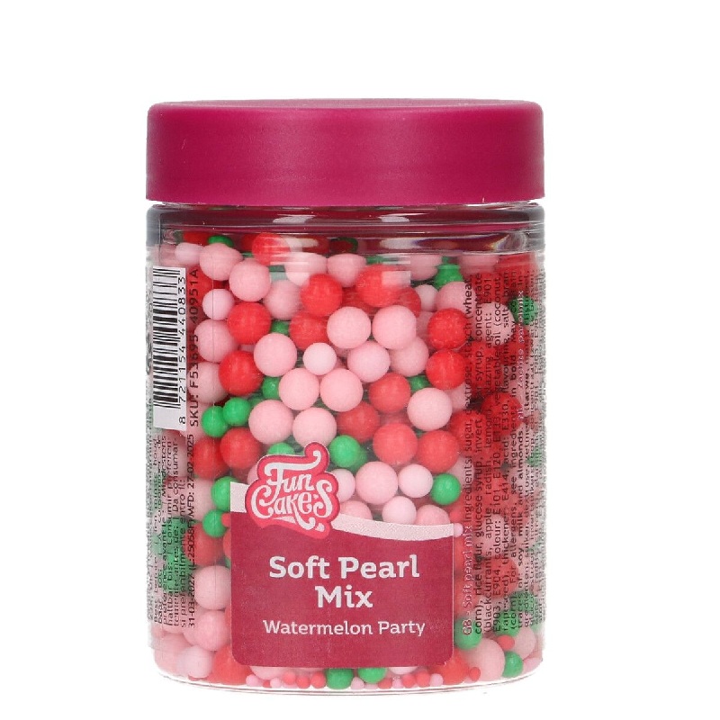 Πέρλες watermelon party soft 80γρ Funcakes