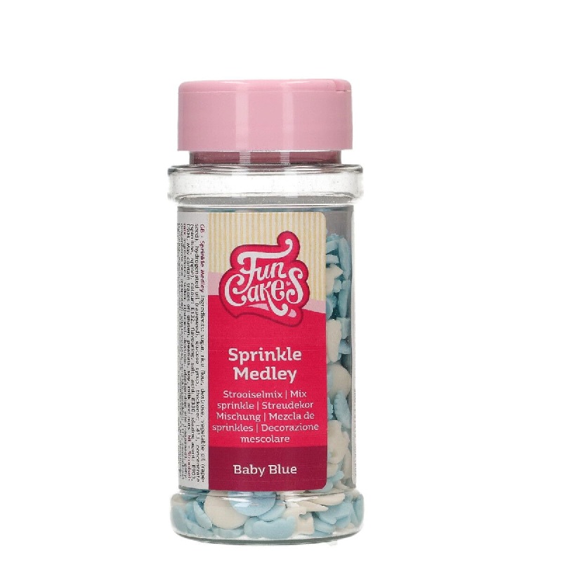 Sprinkles baby blue medley 50γρ Funcakes