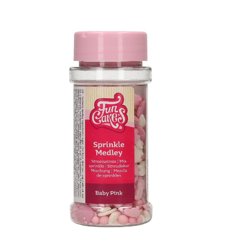 Sprinkles baby pink medley 50γρ Funcakes