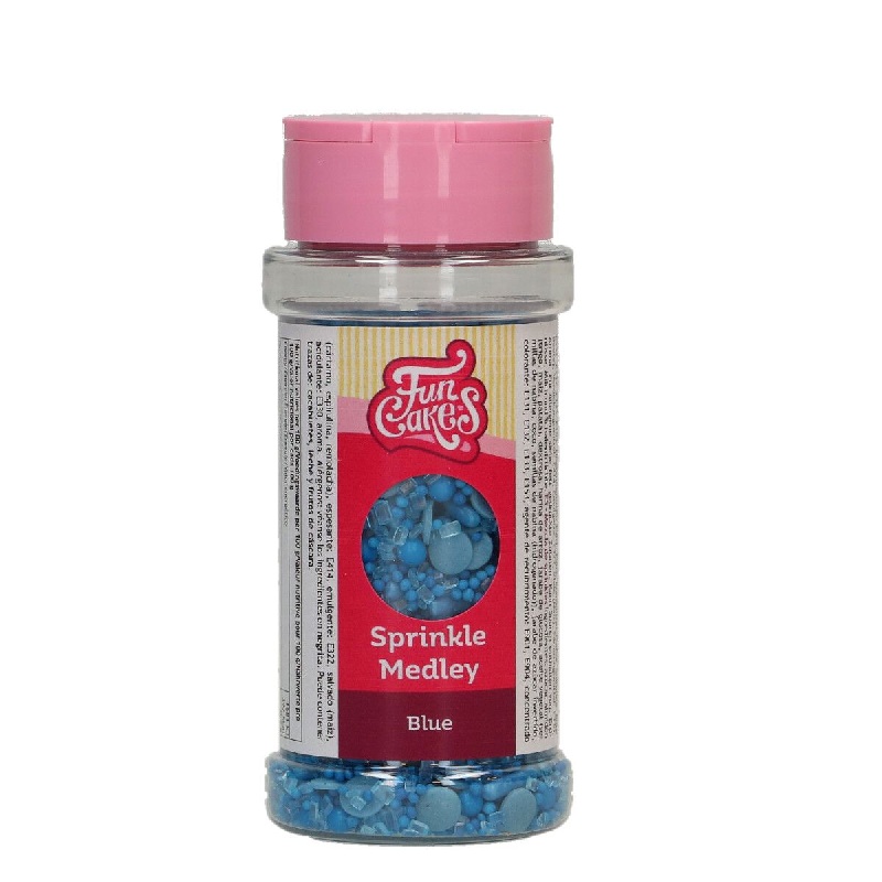 Sprinkles μπλε medley 70γρ Funcakes