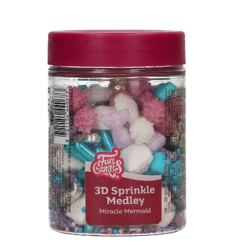 Sprinkles miracle mermaid medley 70γρ Funcakes