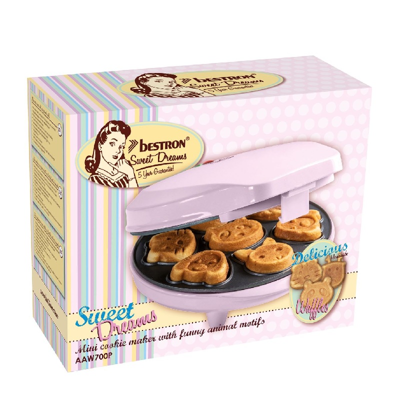 Βαφλιέρα με σχέδια ζωάκια Bestron