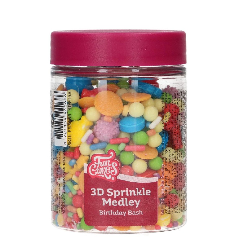 Sprinkles birthday bash medley 70γρ Funcakes